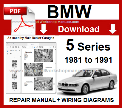BMW 5 Series Workshop Service Repair Manual